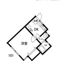 ドーム多摩 P棟の間取り