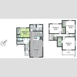 マイホームネクスト白鍬の間取り