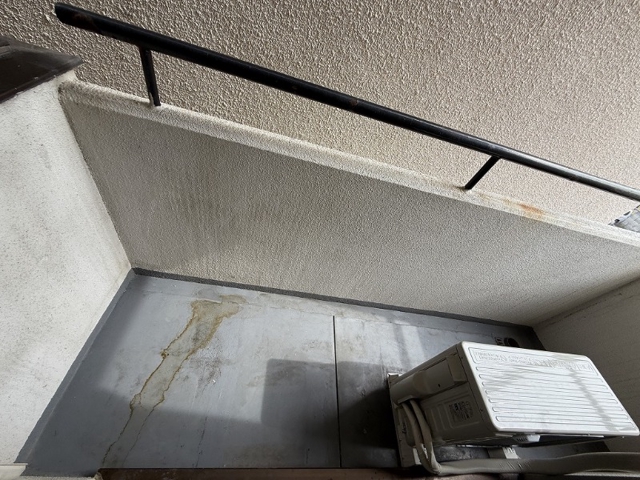 8/14 バルコニー