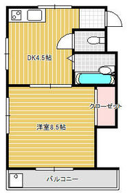 荏原フラットの間取り