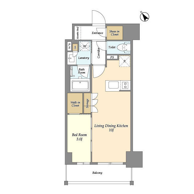 テラス横浜鶴見の間取り
