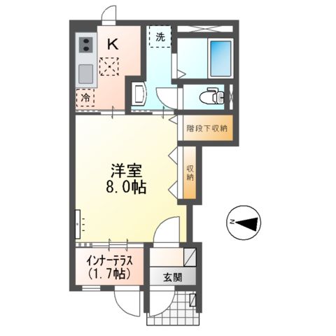 アン ルシオール(un luciole)の間取り