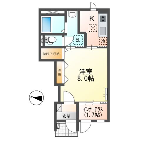 アン ルシオール(un luciole)の間取り