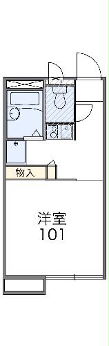 レオパレスヴィバーチェの間取り