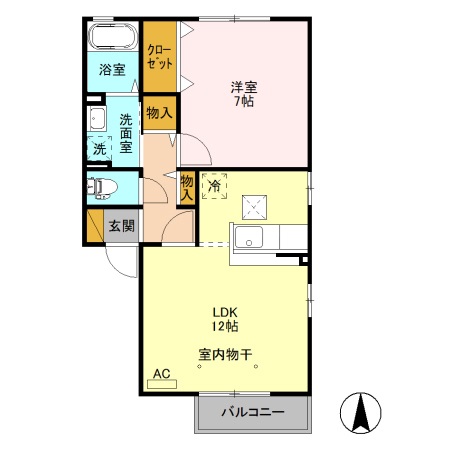 グランシャリオの間取り