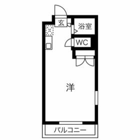 ガーデンテラスＡ・201号室の間取り