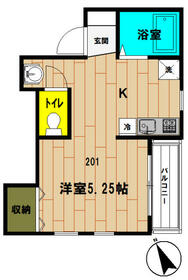レアル六浦B棟の間取り