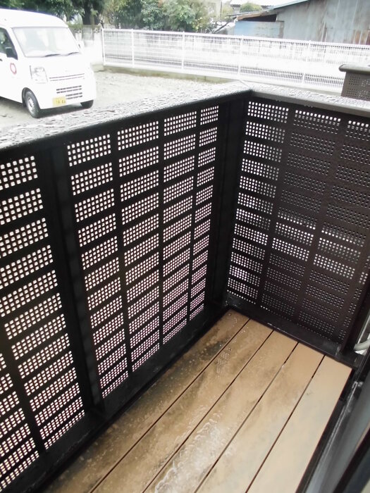 12/22 バルコニー