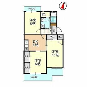 マンションハイネスの間取り