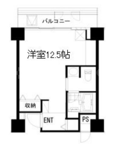 アーバンスタイル心斎橋の間取り