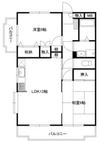 ＫＴＤ羽村・201号室の間取り