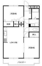 ＫＴＤ羽村・102号室の間取り