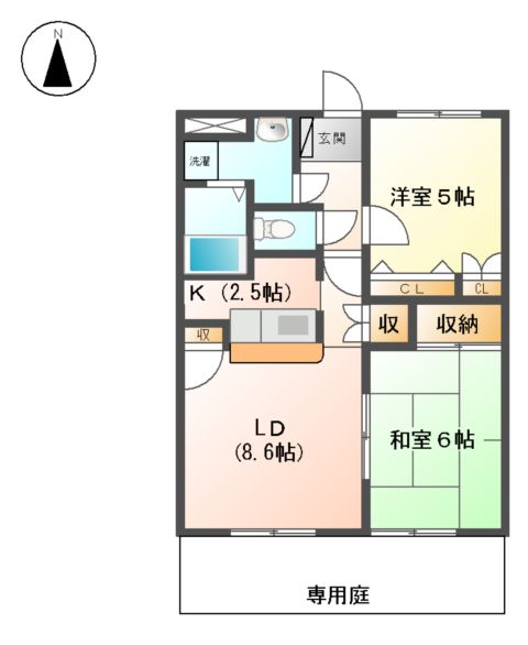 シャンテクレアの間取り