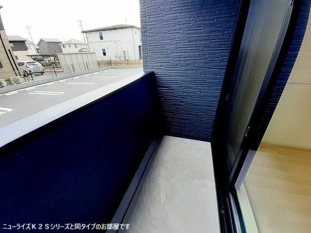 ユニゾン　スクエアのバルコニー