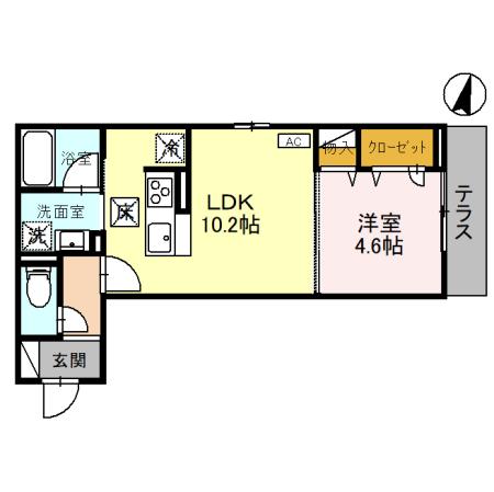 TORISIAS宿郷の間取り