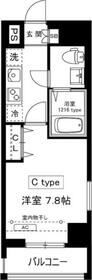 Ｍｉｌｅｂｅｌ　ｃｈｉｔｏｓｅｄａｉ（ミレベル千歳台）・307号室の間取り