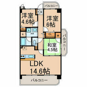 Espacio Suenoの間取り