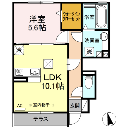 ISLAND M's (アイランドエムズ)の間取り