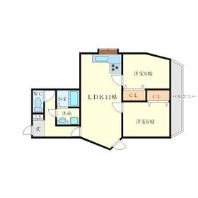 ヴィラウッドランドⅡの間取り