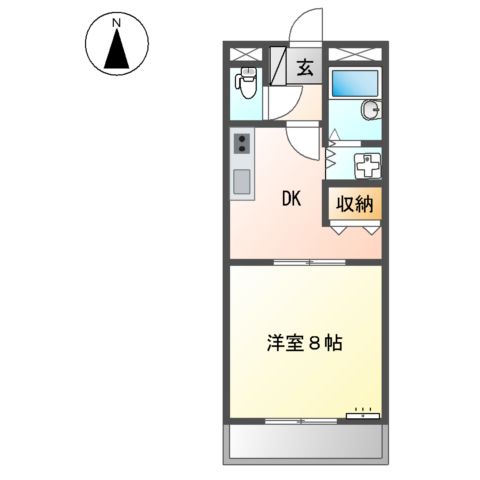 プリッツパレスの間取り