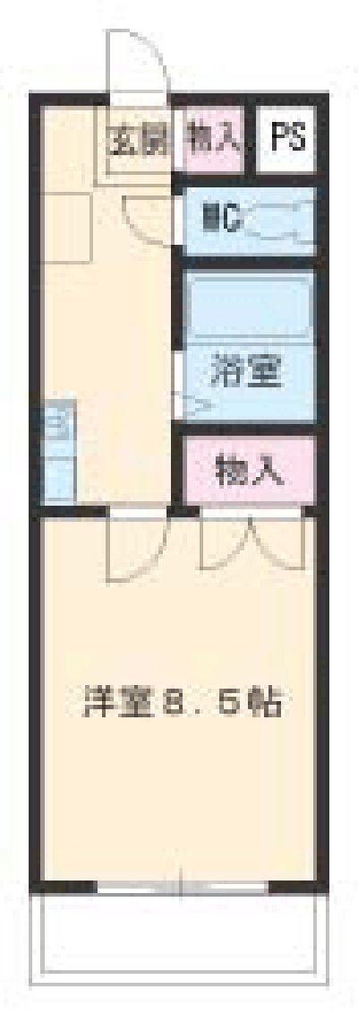 Bloisアムールの間取り