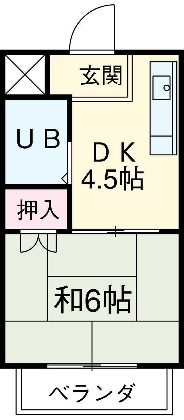 レイクグリーン三好の間取り