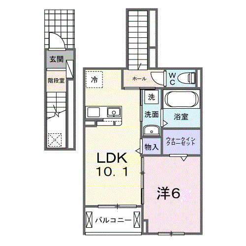 ソルフィー イーストの間取り