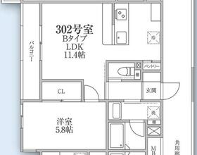 HS茅ヶ崎の間取り