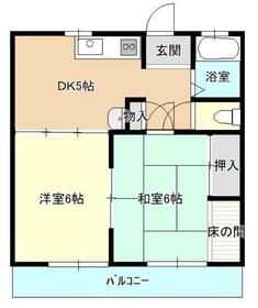 三浦ハイツの間取り