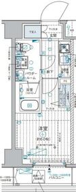 ＧＥＮＯＶＩＡ西横浜・0313号室の間取り