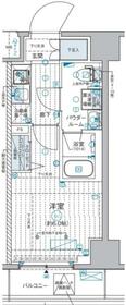 ＧＥＮＯＶＩＡ西横浜・0314号室の間取り