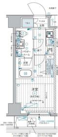 ＧＥＮＯＶＩＡ西横浜・0205号室の間取り