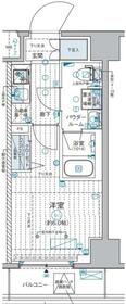 ＧＥＮＯＶＩＡ西横浜・0312号室の間取り