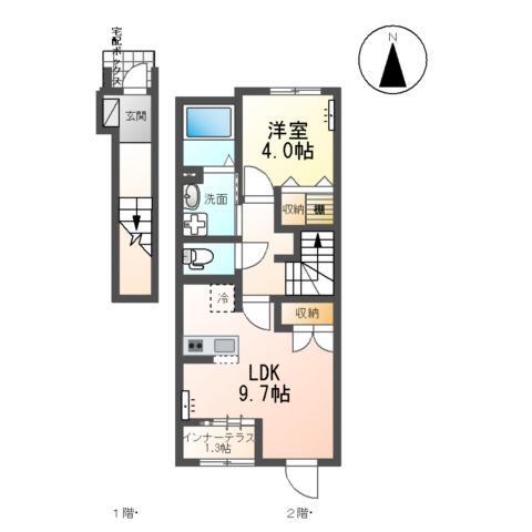 ケセラセラ ムーンの間取り