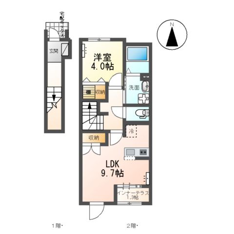 ケセラセラ サンの間取り