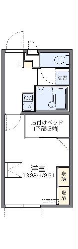 レオパレスマグノゥリアの間取り