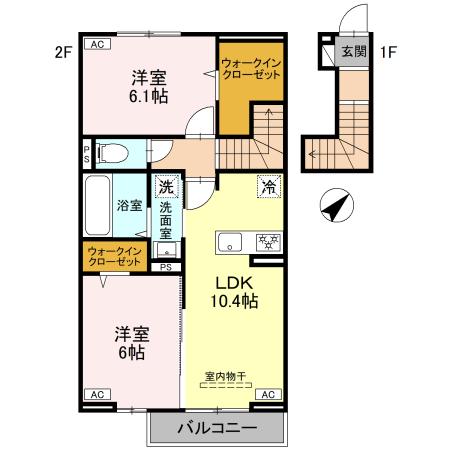 カサ・ルーナの間取り