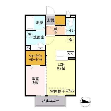 メゾンベロームの間取り