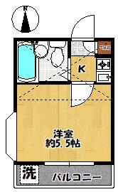 富士塚第3の間取り