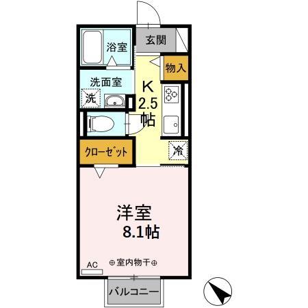 アズールの間取り