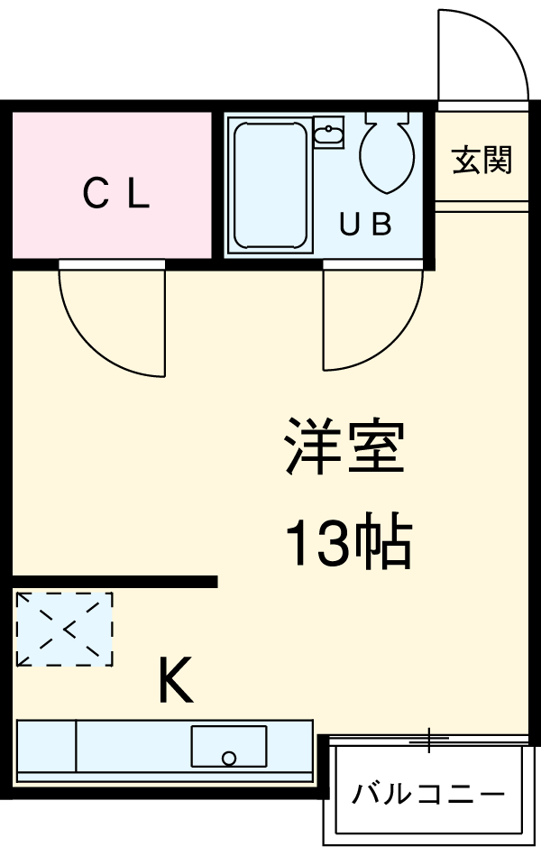 メールメゾン・シマの間取り