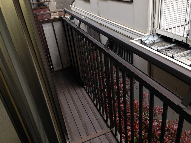 11/29 バルコニー