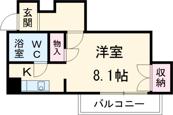 ネオ・ウィスタリアⅠの間取り