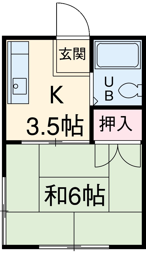 コーポパシーナの間取り