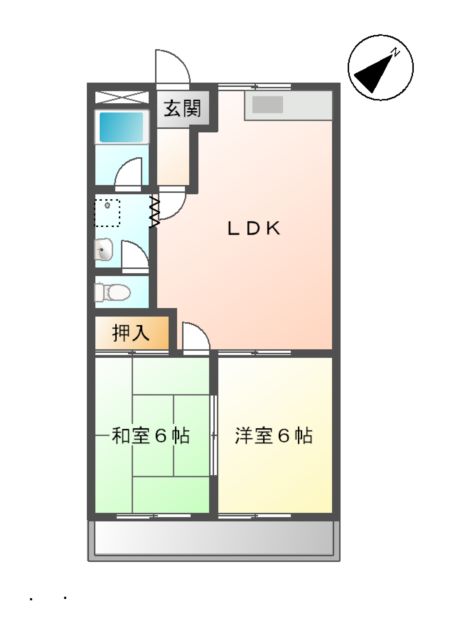 エルモリカワの間取り