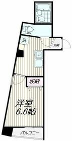 ステーションコーポ平和島・105号室の間取り