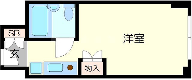 ノイメゾン堀江の間取り