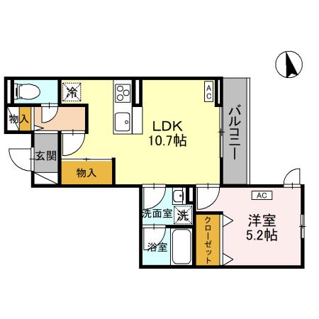 TORISIAS宿郷の間取り