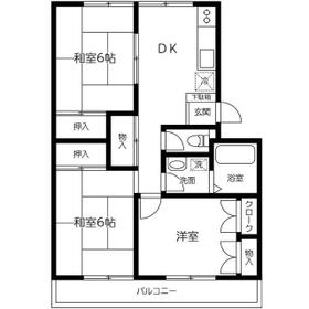 小河原グリーンハイツの間取り