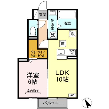 トリシア K・Jの間取り